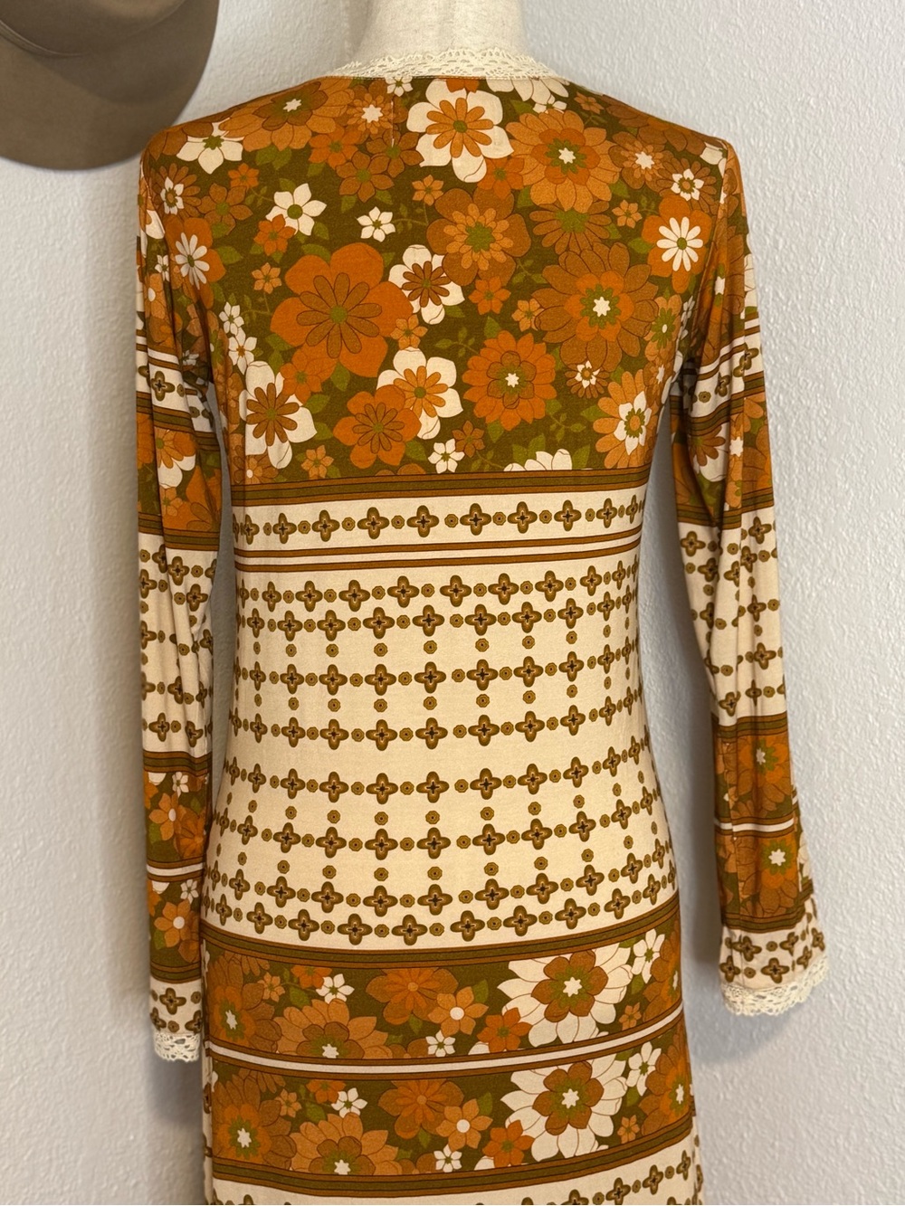 NWT Golden Brown the Label Goin’ to California Maxi Medium - Picture 10 of 12